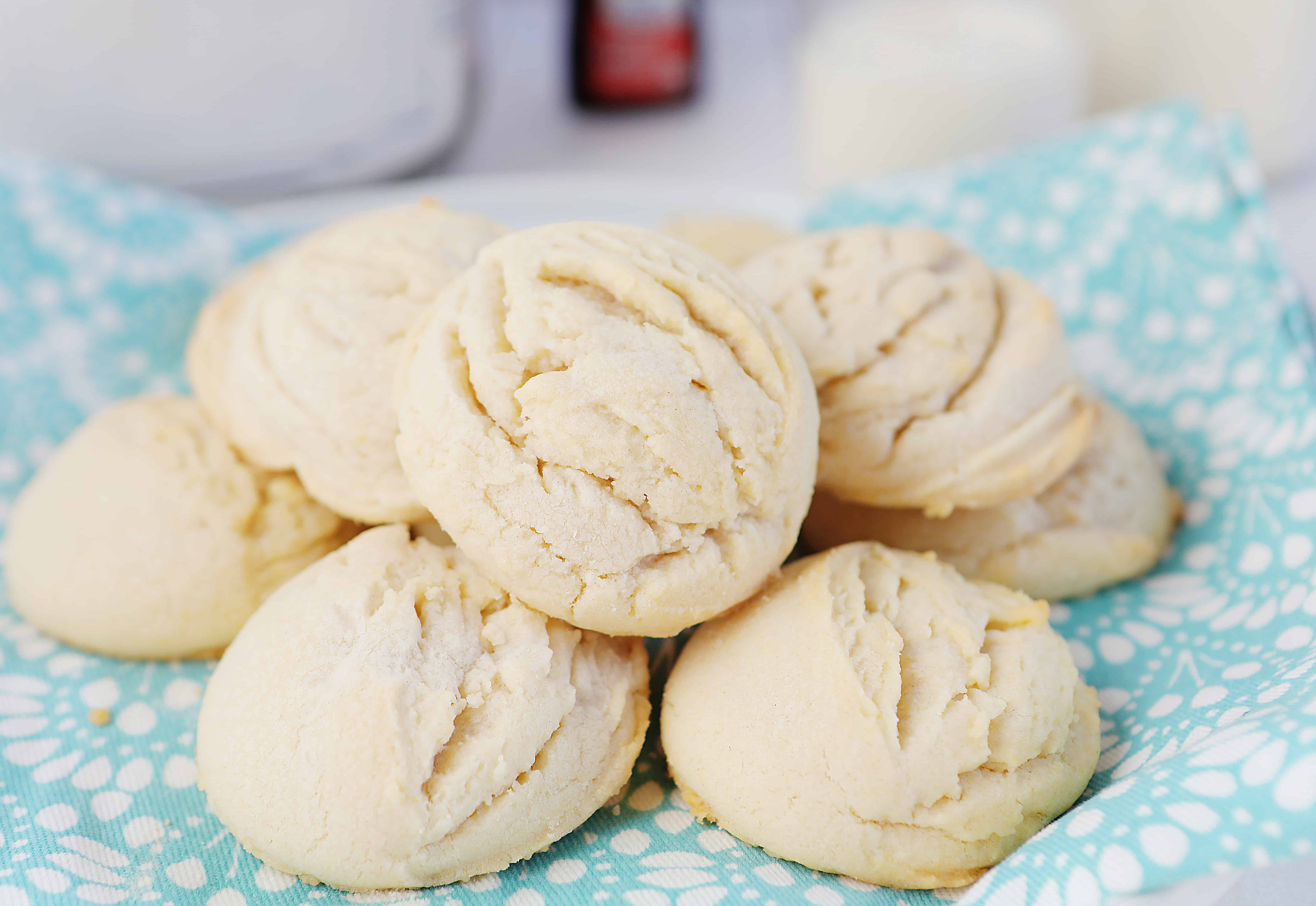Amish Sugar Cookies #triedandtested #sugarcookies #vanilla #cookierecipe #bestcookie #amishsugarcookies #cookies #iambaker The Best Amish Sugar Cookies