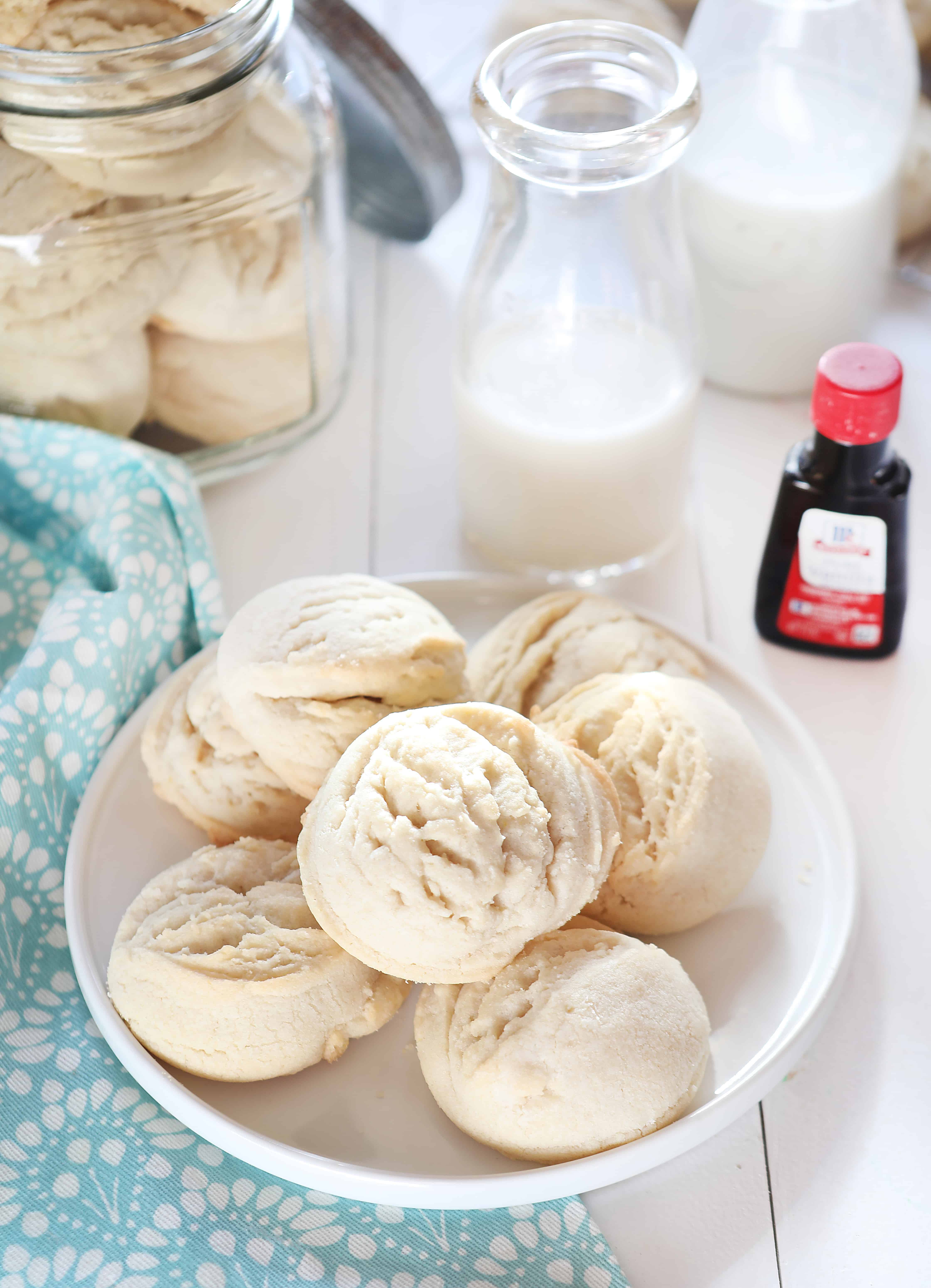 Amish Sugar Cookies #triedandtested #sugarcookies #vanilla #cookierecipe #bestcookie #amishsugarcookies #cookies #iambaker Amish Sugar Cookies