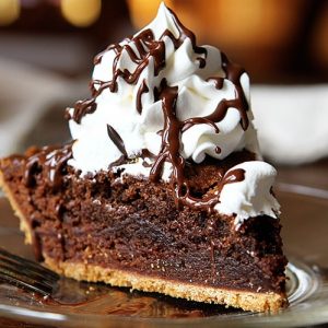 Homemade Brownie Pie!