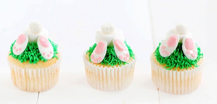 Bunny Butt Cupcakes!