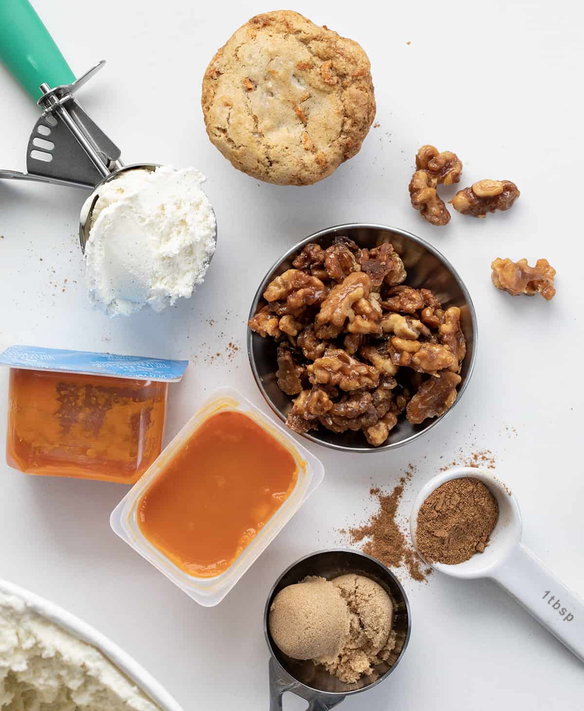 Carrot Cake Milkshake is a delightful and indulgent treat made with classic carrot cake flavors you can taste in each sip! In fact, I even used pieces of carrot cake in the shake. It will surely satisfy your sweet tooth and can be made in just a few minutes. But, there is a SURPRISE INGREDIENT that just might shock you!! Ingredients for Carrot Cake Milkshake.