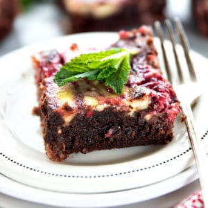 Raspberry Cheesecake Brownies