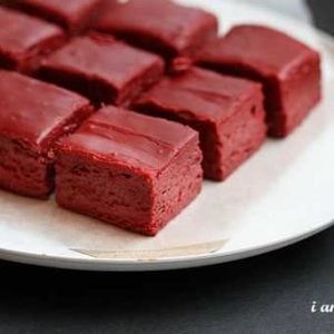 Red Velvet Fudge