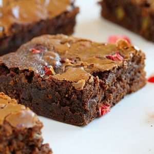 Rhubarb Brownies with Video Tutorial!