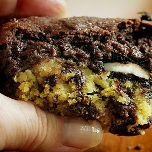 Zucchini Slutty Brownies! Seriously delicious and a fabulous way to use up some summer zucchini!