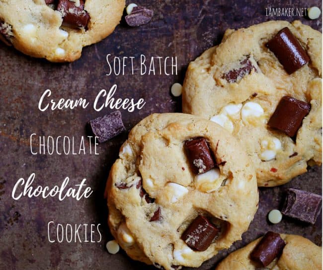 I think I groaned out load when I bit into this cookie. It's quite possibly the best chocolate chip cookie ever, and I do consider myself an expert! Chocolate Chip Cookies, Soft Batch Chocolate Chip Cookies, how to make chocolate chip cookies, easy chocolate chip cookies, double chocolate chip cookies, white chocolate chip cookies #ccc #chocolatechipcookie #iambaker #baking #cookies Soft Batch Chocolate Chip Cookies