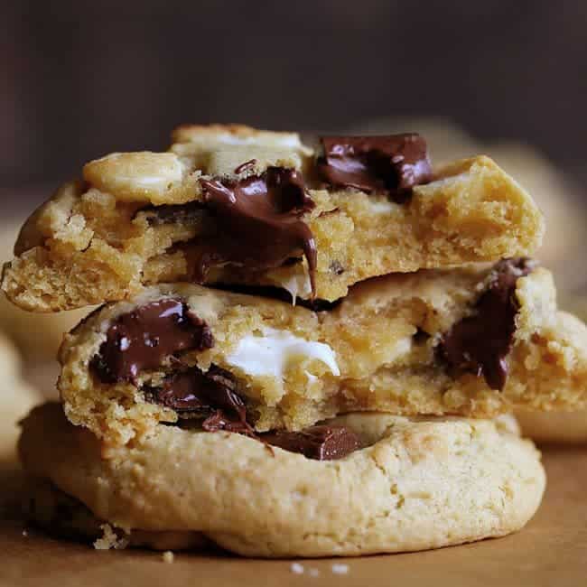 I think I groaned out load when I bit into this cookie. It's quite possibly the best chocolate chip cookie ever, and I do consider myself an expert! Chocolate Chip Cookies, Soft Batch Chocolate Chip Cookies, how to make chocolate chip cookies, easy chocolate chip cookies, double chocolate chip cookies, white chocolate chip cookies #ccc #chocolatechipcookie #iambaker #baking #cookies Soft Batch Chocolate Chip Cookie Recipe